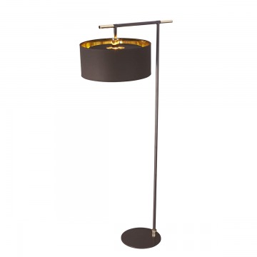 Lampa Podłogowa Balance Mosiądz, Brąz 45,5x161,6cm