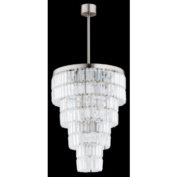 Lampa Sufitowa, Żyrandol Lucille X Kryształ, Różne Kolory Stelażu 45x45x110cm