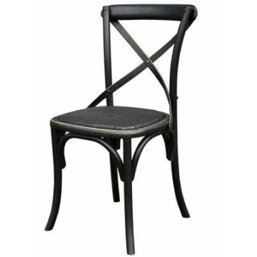 Krzesło Bari Czarne 53x50x88cm