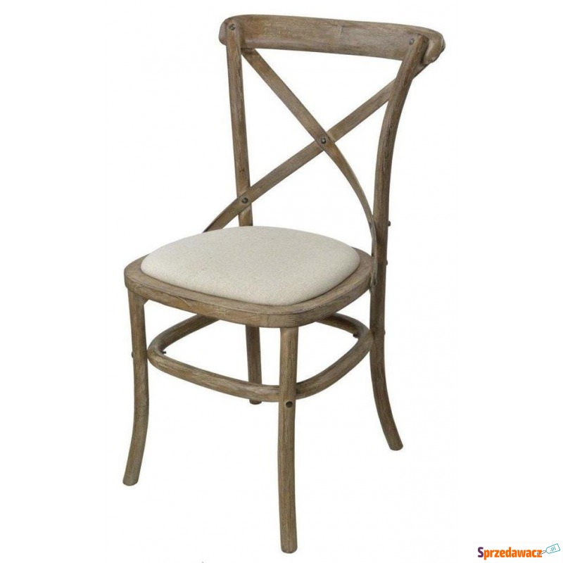 Krzesło Lisboa Kość Słoniowa 51x53x87cm - Krzesła kuchenne - Grodzisk Wielkopolski