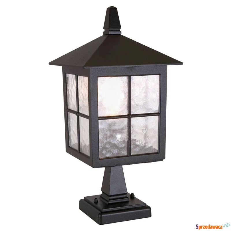 Lampa Zewnętrzna, Stojąca Windsor Czarna 18,5x41cm - Lampy - Mysłowice
