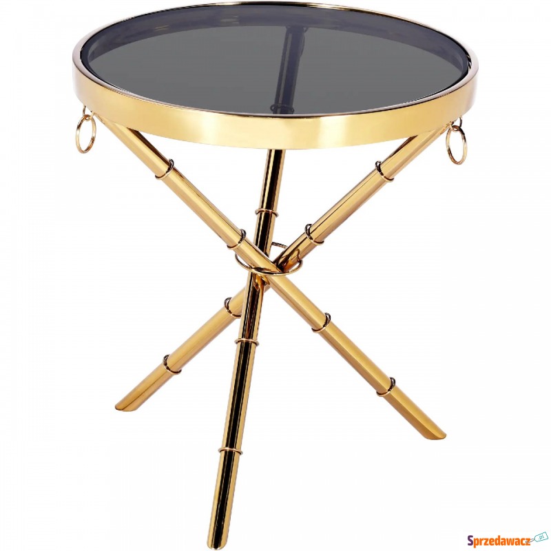 Stolik Pomocniczy Melrose Złoty 52x52x60cm - Stoły, stoliki, ławy - Włocławek