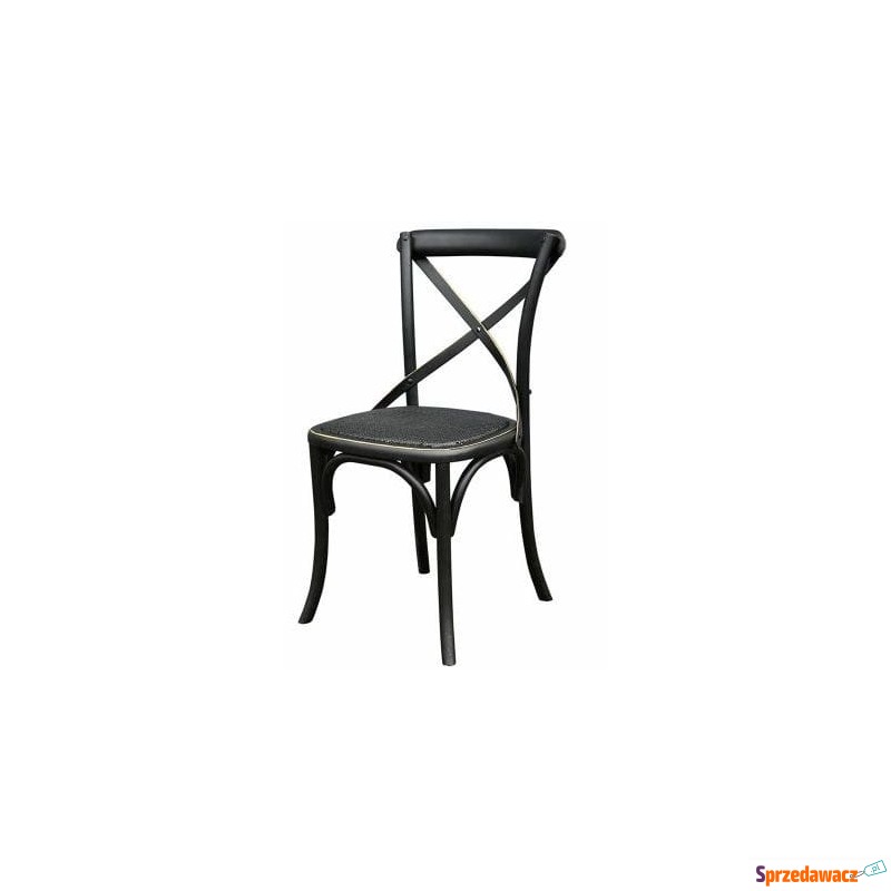 Krzesło Bari Czarne 53x50x88cm - Krzesła kuchenne - Inowrocław