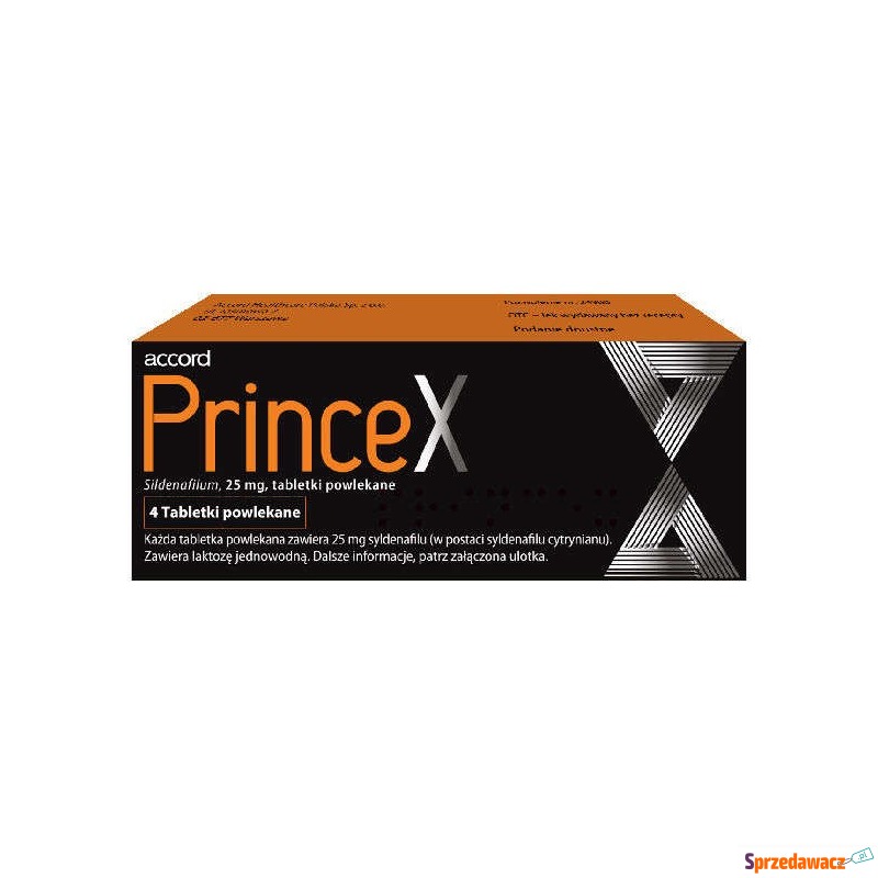 Princex 25mg x 4 tabletki - Sprzęt medyczny - Jelenia Góra