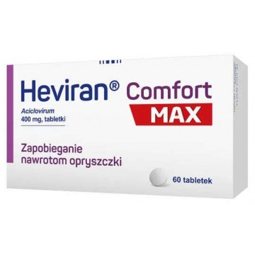Heviran comfort max 0,4g x 60 tabletek