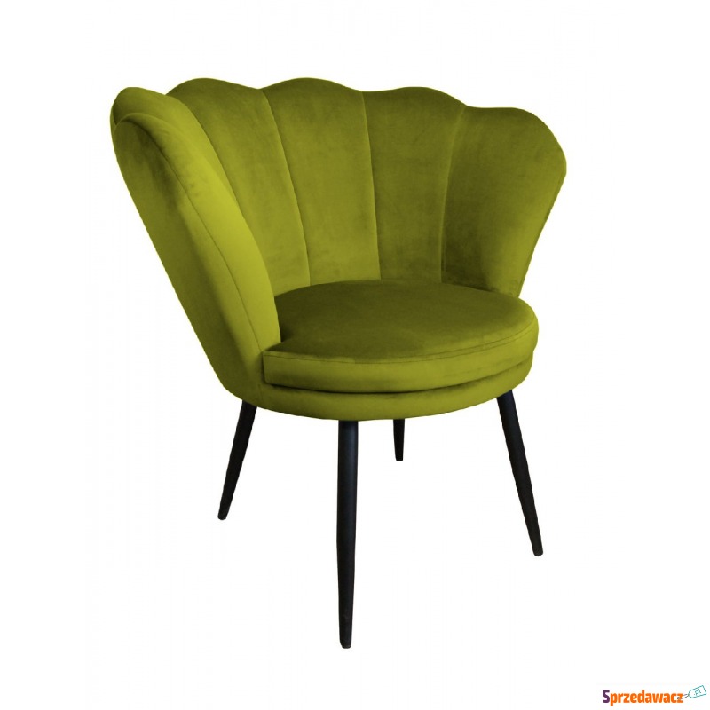  - Fotel muszla w kolorze zielonym bluvel75  - Sofy, fotele, komplety... - Elbląg