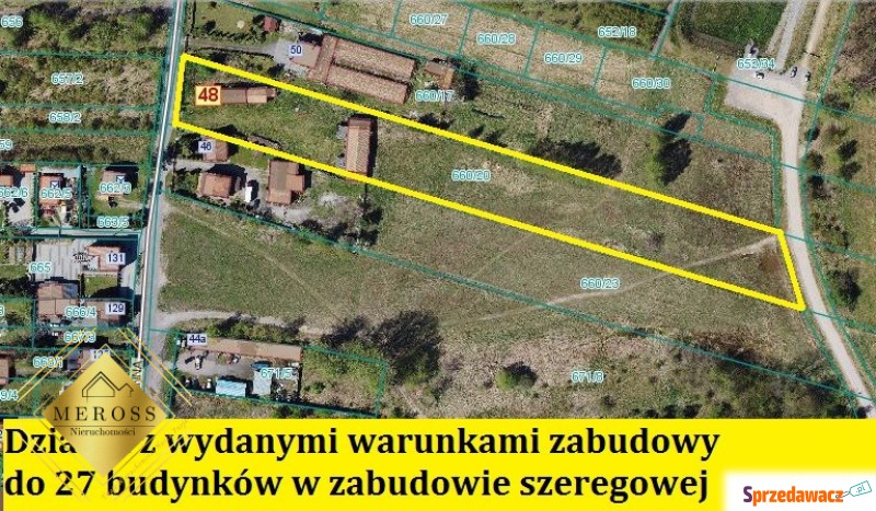 Działka Częstochowa - Grabówka sprzedam, pow. 8941 m2  (0.89ha), uzbrojona