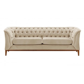 2,5 Osobowa Sofa Moderna Kolor Do Wyboru, Drewniane Nogi 209x74x80cm