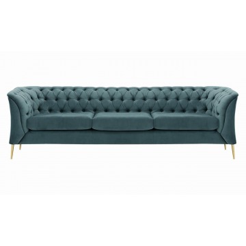 Designerska 3 Osobowa Sofa Moderna Kolor Do Wyboru 248x74x80cm