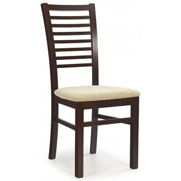 Krzesło drewniane Gizmo - ciemny orzech