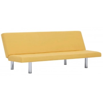 Sofa tapicerowana Melwin 2X – żółta