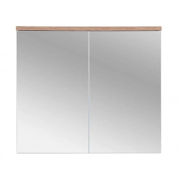 Szafka łazienkowa z lustrem Marsylia 6X 80 cm - Biały