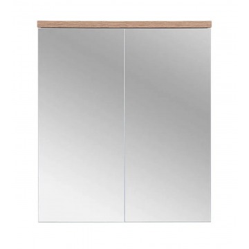 Szafka łazienkowa z lustrem Marsylia 6X 60 cm - Biały