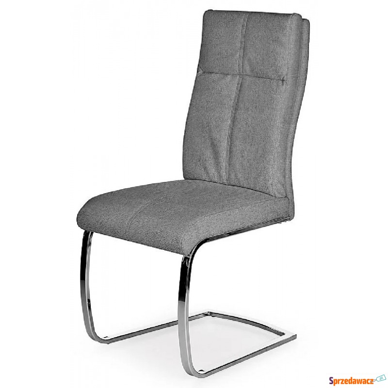 Krzesło tapicerowane Gerdan 2X - popielate - Krzesła do salonu i jadalni - Bolesławiec
