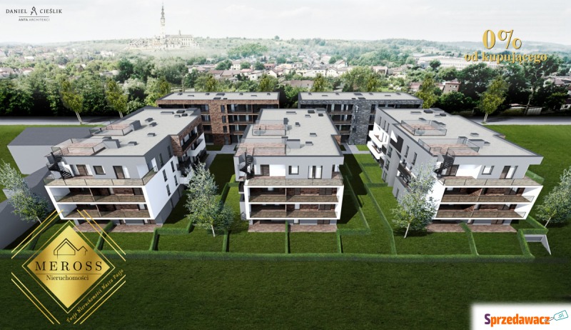 Mieszkanie dwupokojowe Częstochowa - Podjasnogórska,   48 m2, drugie piętro - Sprzedam
