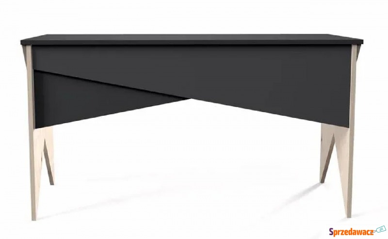 Czarne oryginalne biurko Carlos X2 - Biurka - Słupsk
