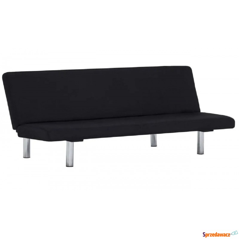 Sofa rozkładana Melwin 2X – czarna - Sofy, fotele, komplety... - Busko-Zdrój