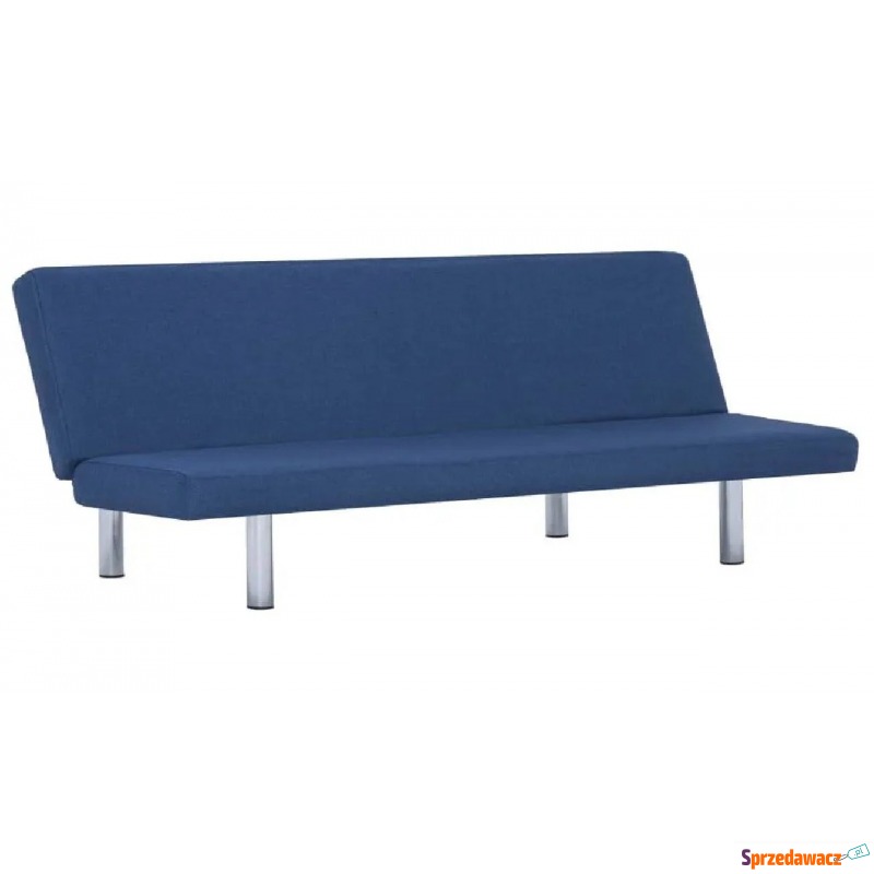 Sofa minimalistyczna Melwin 2X – niebieska - Sofy, fotele, komplety... - Żukowo