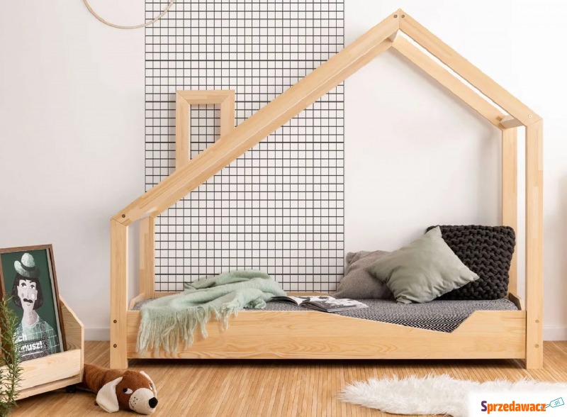 Drewniane łóżko dziecięce domek Lumo 2X - 23... - Meble dla dzieci - Skarżysko-Kamienna