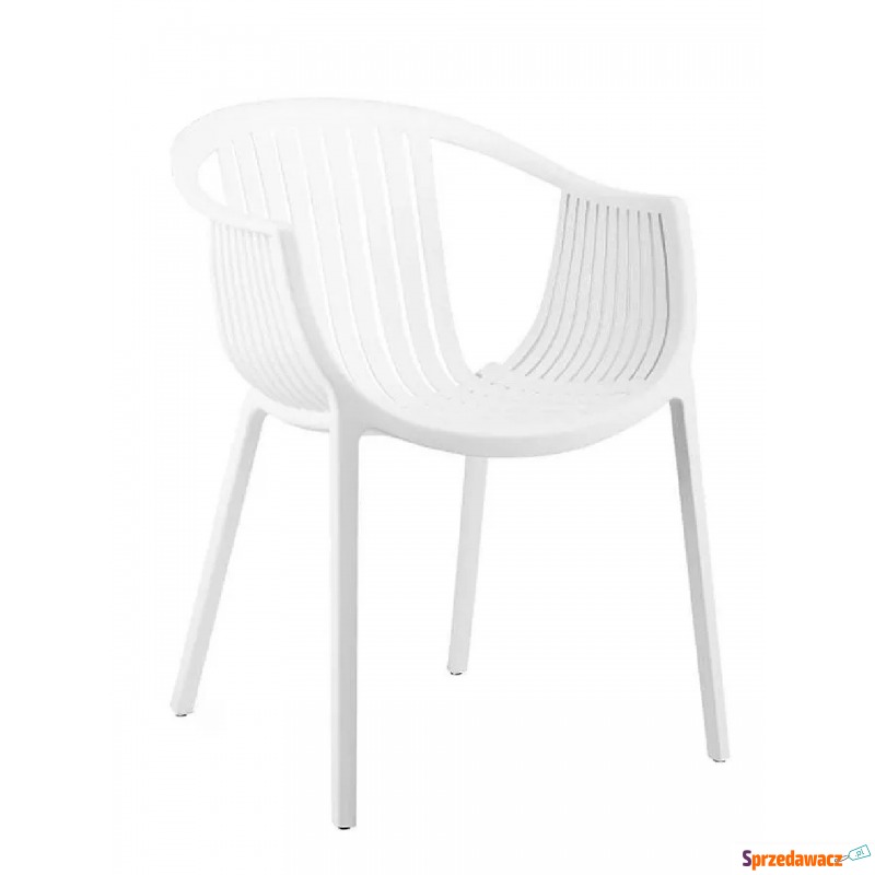 Krzesło ogrodowe Korente - białe - Krzesła kuchenne - Nowy Sącz