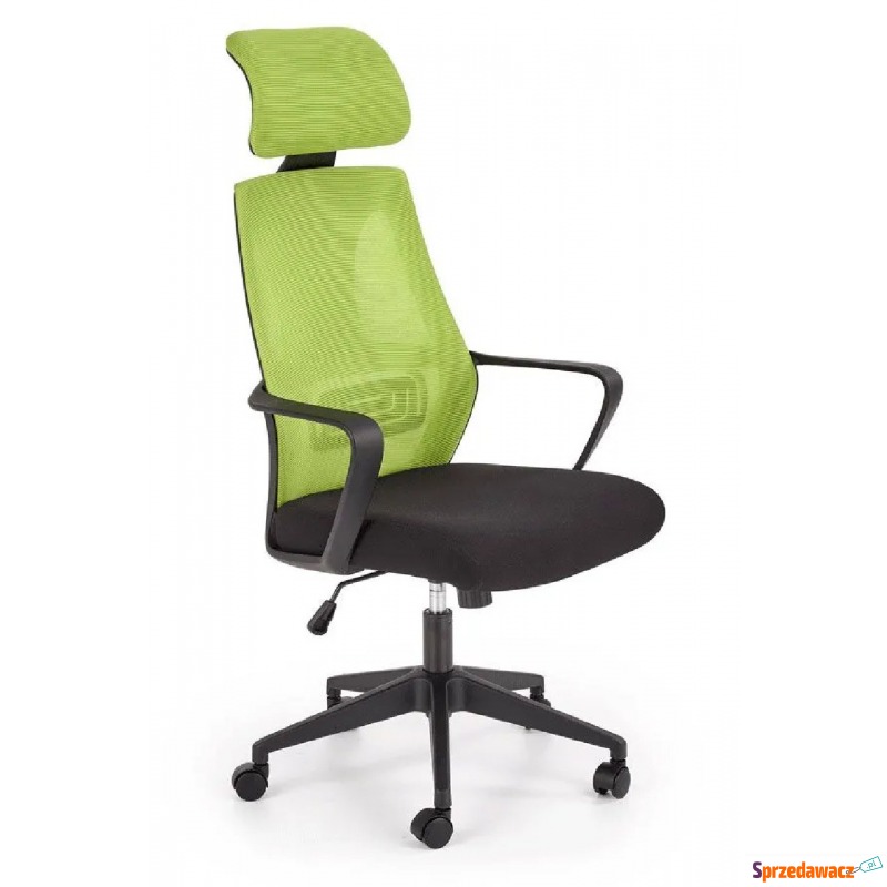 Fotel obrotowy do komputera Mercury - zielono-czarny - Krzesła biurowe - Żyrardów