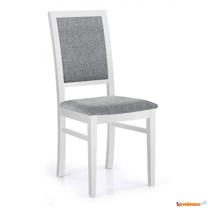 Drewniane krzesło Prince - Białe - Krzesła do salonu i jadalni - Oleśnica