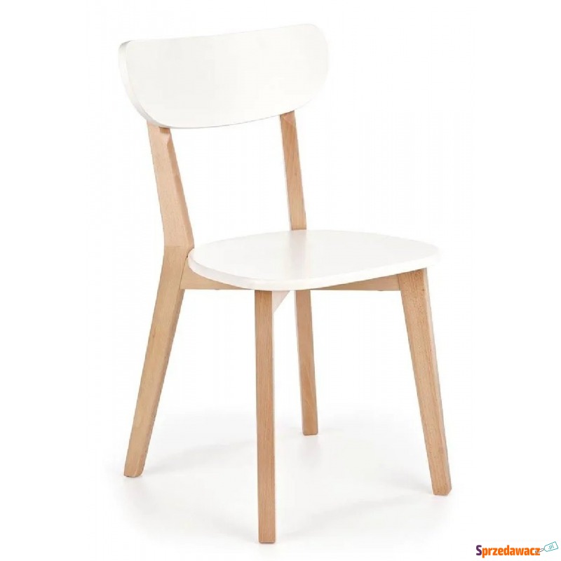 Krzesło kuchenne Fine - białe - Krzesła do salonu i jadalni - Bielany Wrocławskie