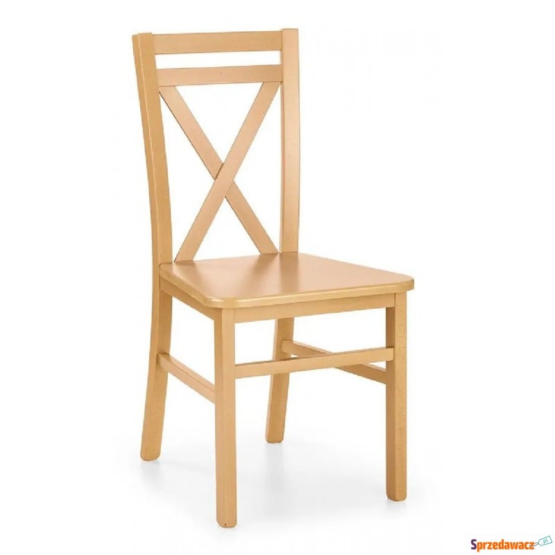 Krzesło skandynawskie Dario - Dąb miodowy - Krzesła do salonu i jadalni - Bytom