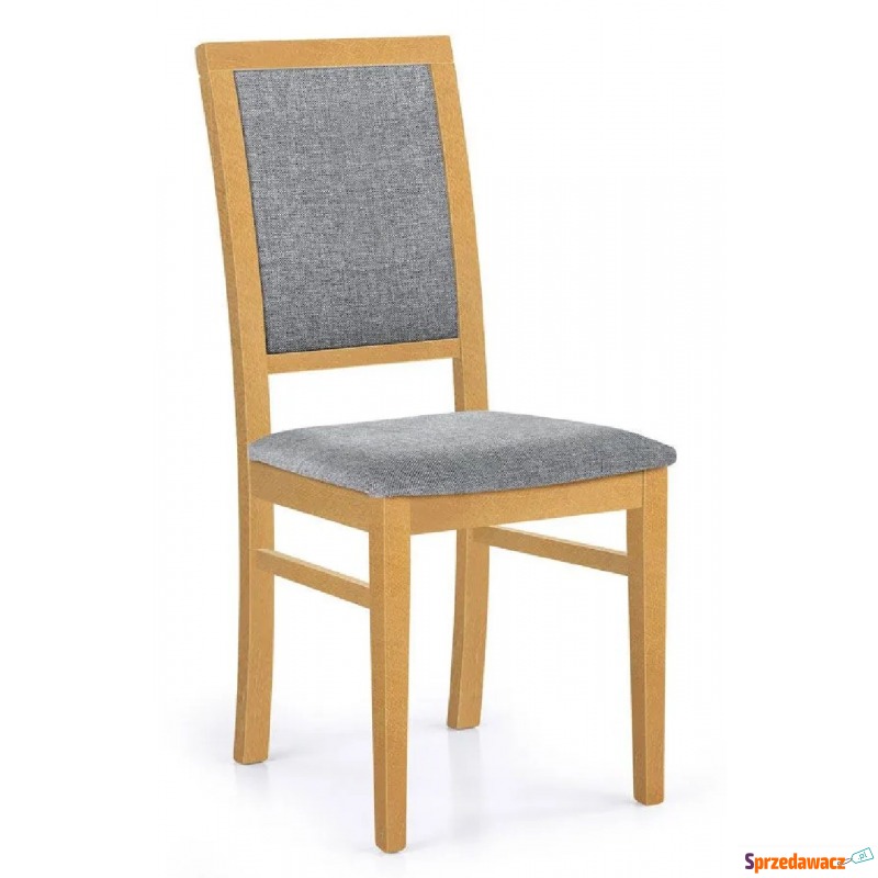 Drewniane krzesło Prince - Dąb miodowy - Krzesła do salonu i jadalni - Będzin