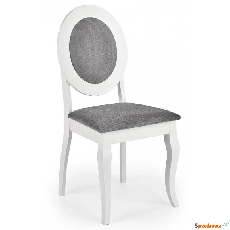 Krzesło medalion Ronda - białe - Krzesła do salonu i jadalni - Szczytno