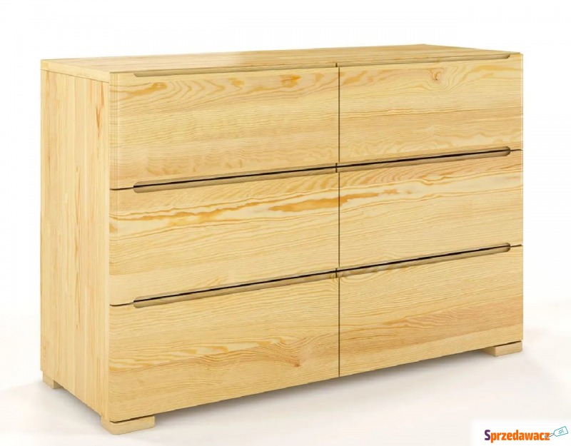 Komoda drewniana 6 szuflad Ventos 5S - Sosna - Komody - Stargard Szczeciński