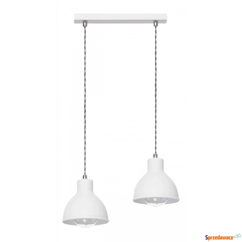 Minimalistyczna lampa wisząca E379-Zoa - biały - Lampy wiszące, żyrandole - Legnica