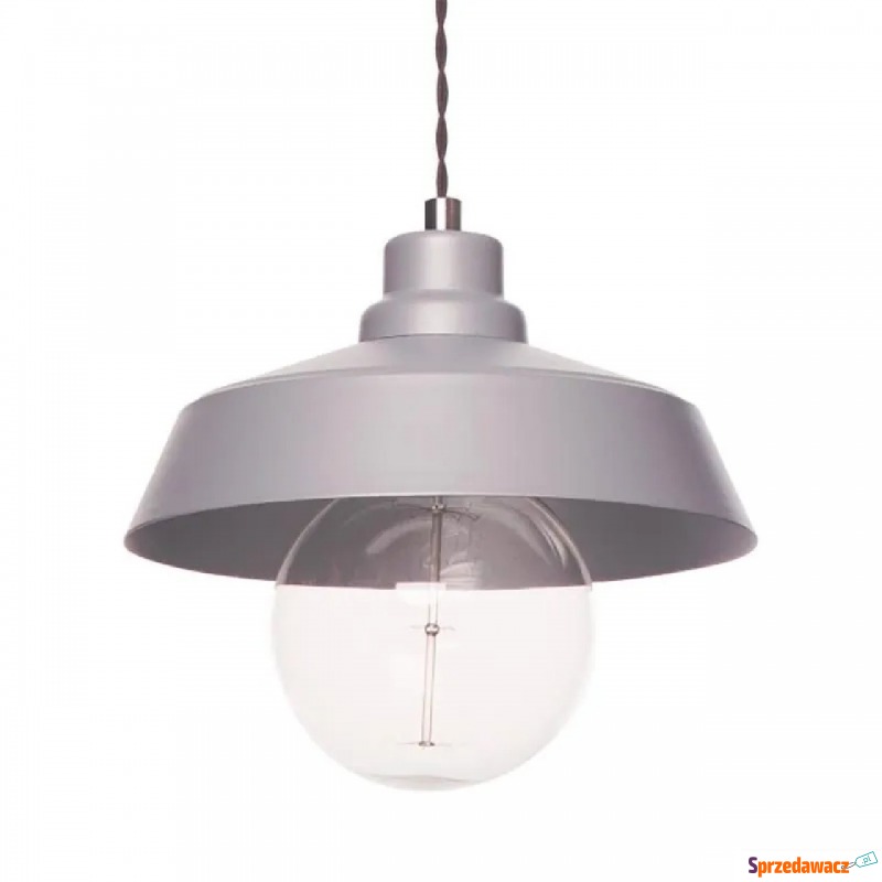 Metalowa lampa wisząca E670-Vinco - popiel - Lampy wiszące, żyrandole - Nowy Dwór Mazowiecki