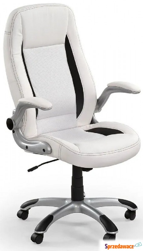 Biurowy fotel obrotowy Jowisz - biały - Krzesła biurowe - Knurów