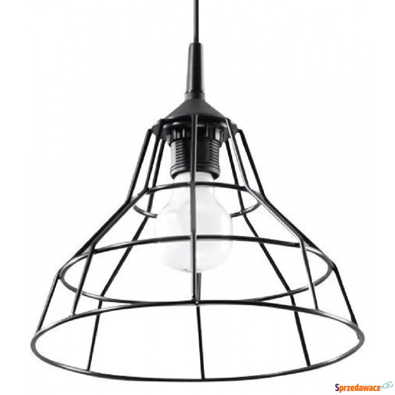 Loftowa lampa wisząca E821-Anato - czarny - Lampy wiszące, żyrandole - Bytom