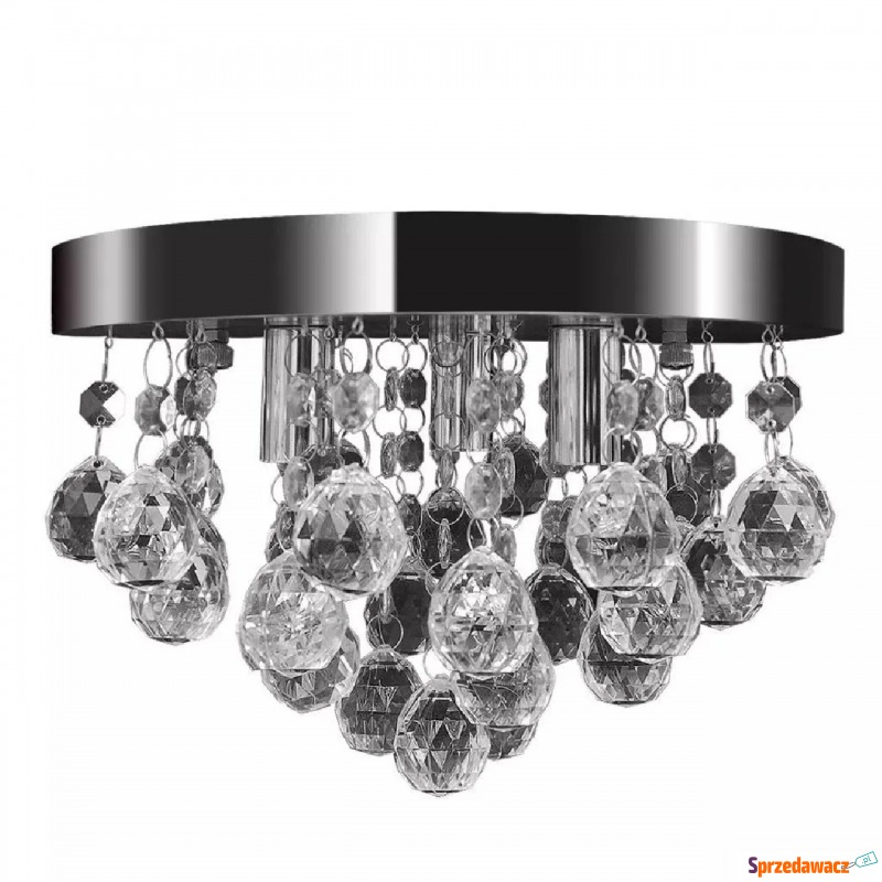 Lampa sufitowa glamour z kryształkami - E972-Silvos - Lampy wiszące, żyrandole - Świeradów-Zdrój