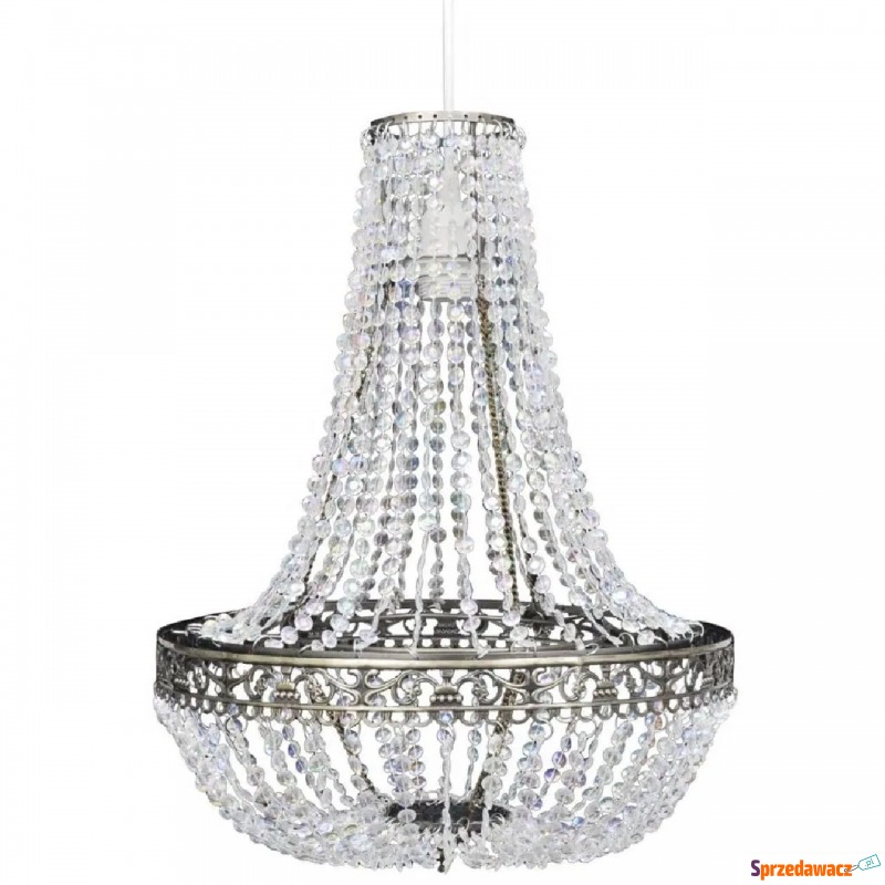 Kryształowa szykowna lampa wisząca - E991-Merla - Lampy wiszące, żyrandole - Czeladź