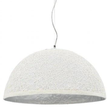 Biało-srebrna lampa wisząca w stylu skandynawskim - EX110-Melita