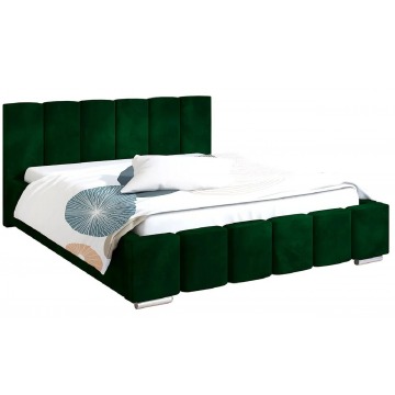 Tapicerowane łóżko 120x200 Galbano 2X - 48 kolorów