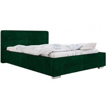 Pojedyncze łóżko ze schowkiem 120x200 Oliban 2X - 48 kolorów