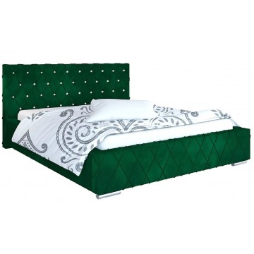 Pojedyncze łóżko z zagłówkiem 120x200 Loban 3X - 48 kolorów