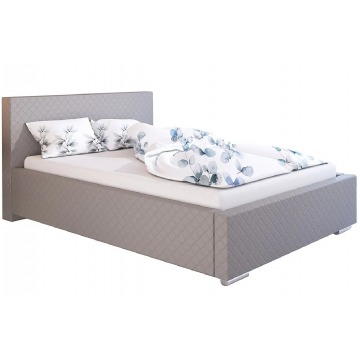 Dwuosobowe łóżko z pojemnikiem 140x200 Eger 3X - 48 kolorów
