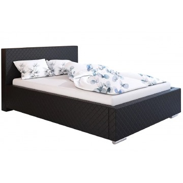 Tapicerowane łóżko dwuosobowe 180x200 Eger 3X - 48 kolorów