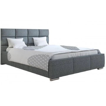 Tapicerowane łóżko z pojemnikiem 200x200 Campino 3X - 48 kolorów
