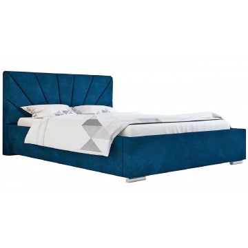 Tapicerowane łóżko z pojemnikiem 180x200 Rayon 3X - 48 kolorów