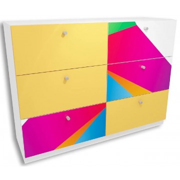 Dziecięca komoda z szufladami Elif 6X - 5 kolorów