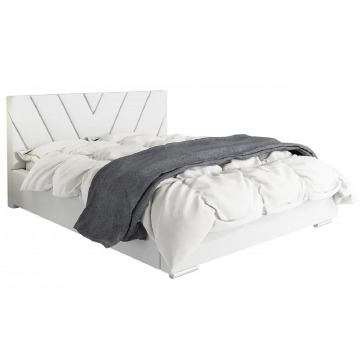 Dwuosobowe łóżko z zagłówkiem 180x200 Orina 3X - 48 kolorów