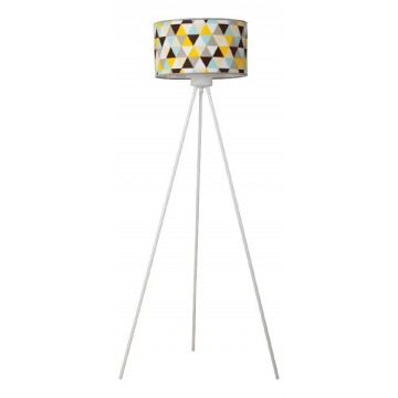 Kolorowa lampa podłogowa trójnóg - EX496-Hestix