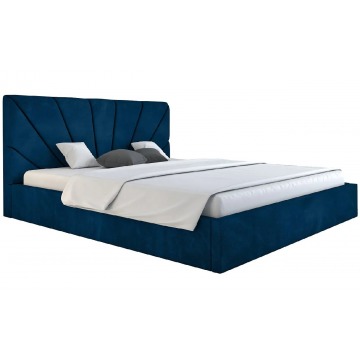 Podwójne łóżko ze schowkiem 160x200 Senti 2X - 48 kolorów