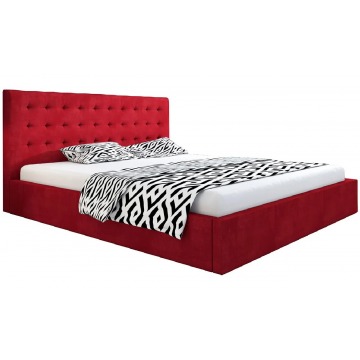 Pikowane łóżko jednoosobowe do sypialni 120x200 Pikaro 3X - 48 kolorów